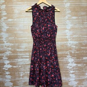 Rebecca Taylor Kyoto Floral Dress Preppy Career Boho Work Wear Womens 10